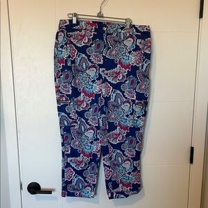Chico’s Floral & Paisley Capri Pants
